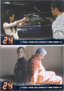 Twenty Four Season 4 Expansion Set Promo Card Set P1 & P2