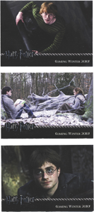 Harry Potter and the Deathly Hallows Part 1 Promo 3 Card Set