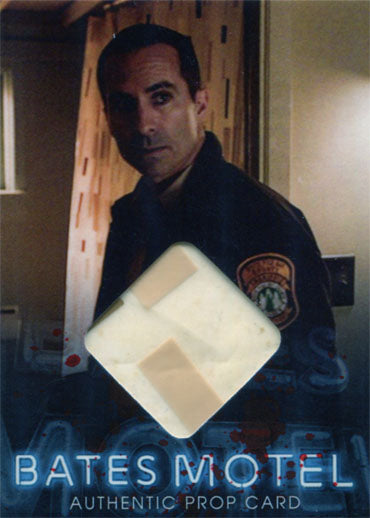 Bates Motel Authentic Prop Relic BP1 Chase Card Shower Curtain V2