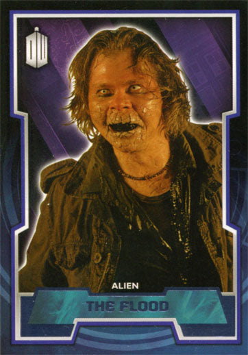 Doctor Who 2015 Purple Foil Base 68 Parallel Card #33 of 99