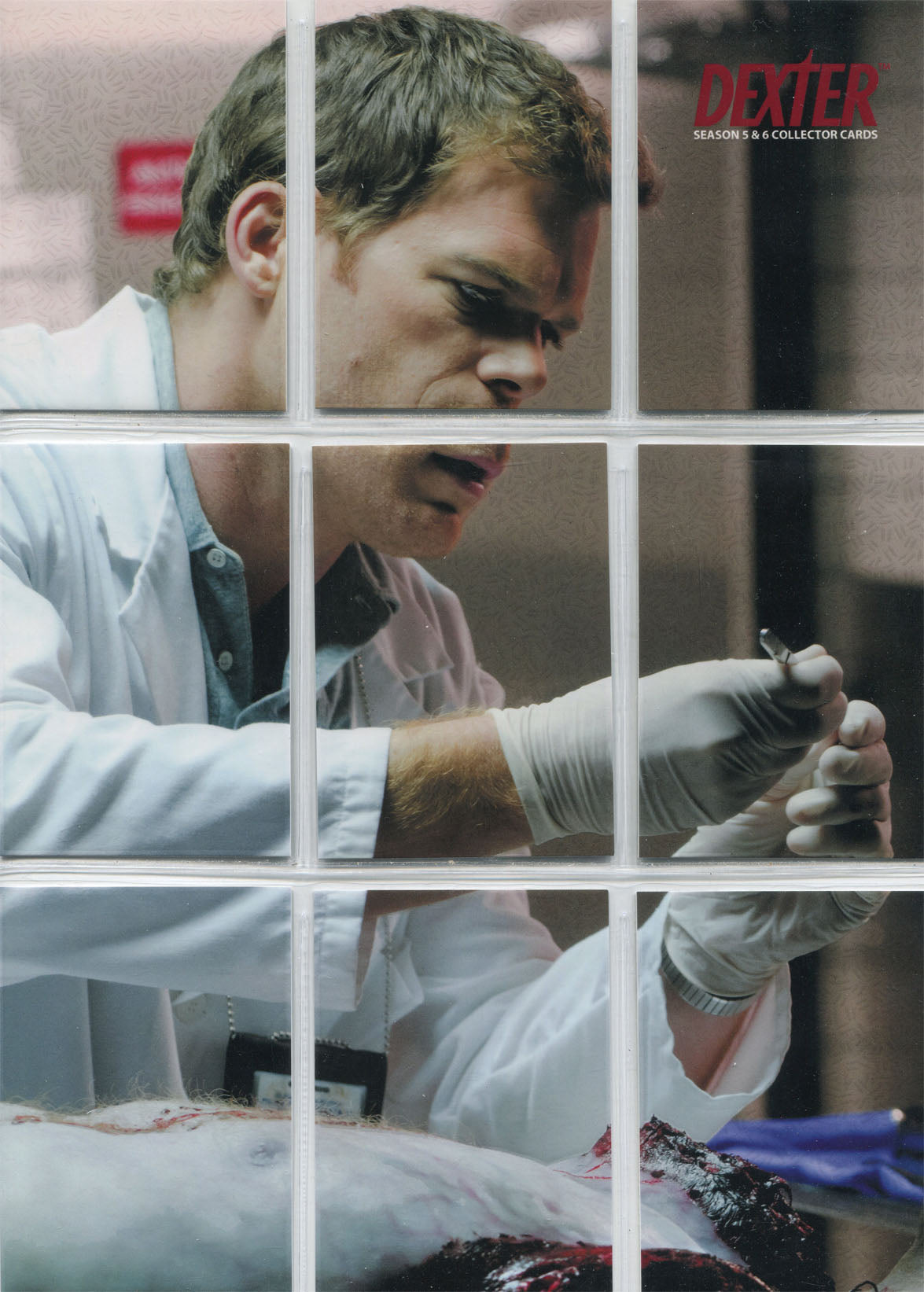 Dexter Season 5 & 6 Beyond the Script Puzzle Complete 9 Card Chase Set DB1 DB9