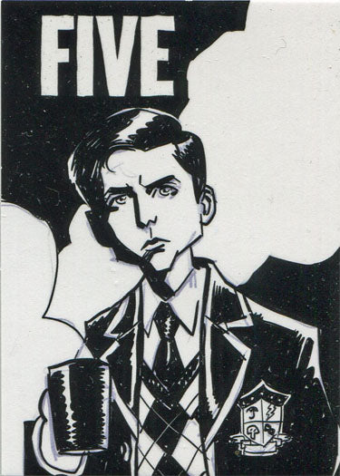 Umbrella Academy Netflix Season 1 Quotable Chase Card Q5 Number Five