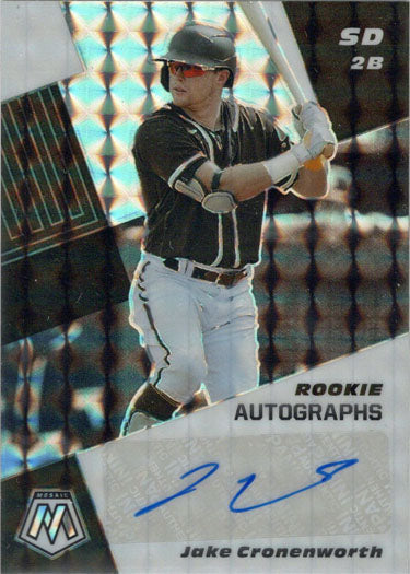 Panini Mosaic Baseball 2021 Rookie Auto Mosaic Card RAM-CR Jake Cronenworth