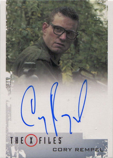 X-Files Season 10 & 11 Autograph Card Cory Rempel as Young Walter Skinner