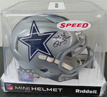 Dallas Cowboys Autograph Mini Helmet Mel Renfro