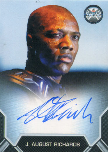 Marvel Agents of SHIELD Season 1 Autograph Card J. August Richards as Mike V2