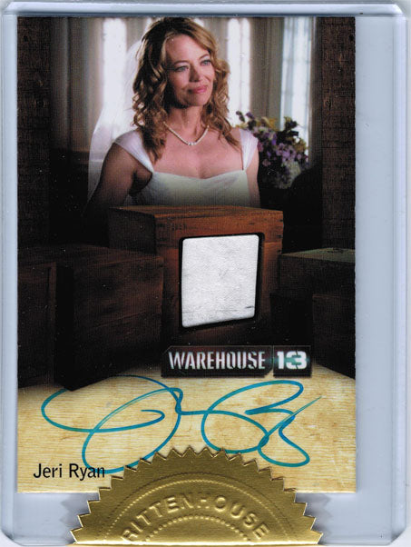 Warehouse 13 Season 4 Autograph Costume Card Jeri Ryan as Amanda #92/107