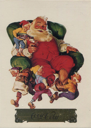 Coca-Cola Series 2 Santa Claus Chase Card S14 Santa 1960