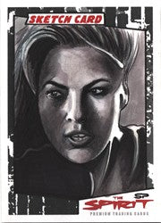 The Spirit Movie SK12 Sean Pence Sketch Card