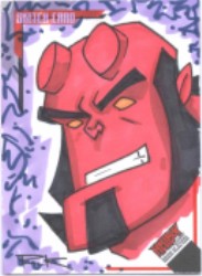 Hellboy Animated Sword of Storms Rich Koslowski Sketch Card SK.14 #060