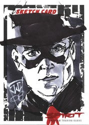 The Spirit Movie SK22 John Watkins-Chow Sketch Card