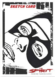 The Spirit Movie SK5 Kevin Graham Sketch Card