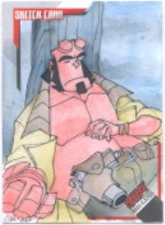 Hellboy Animated Sword of Storms Chris Moreno Sketch Card SK.6 #169