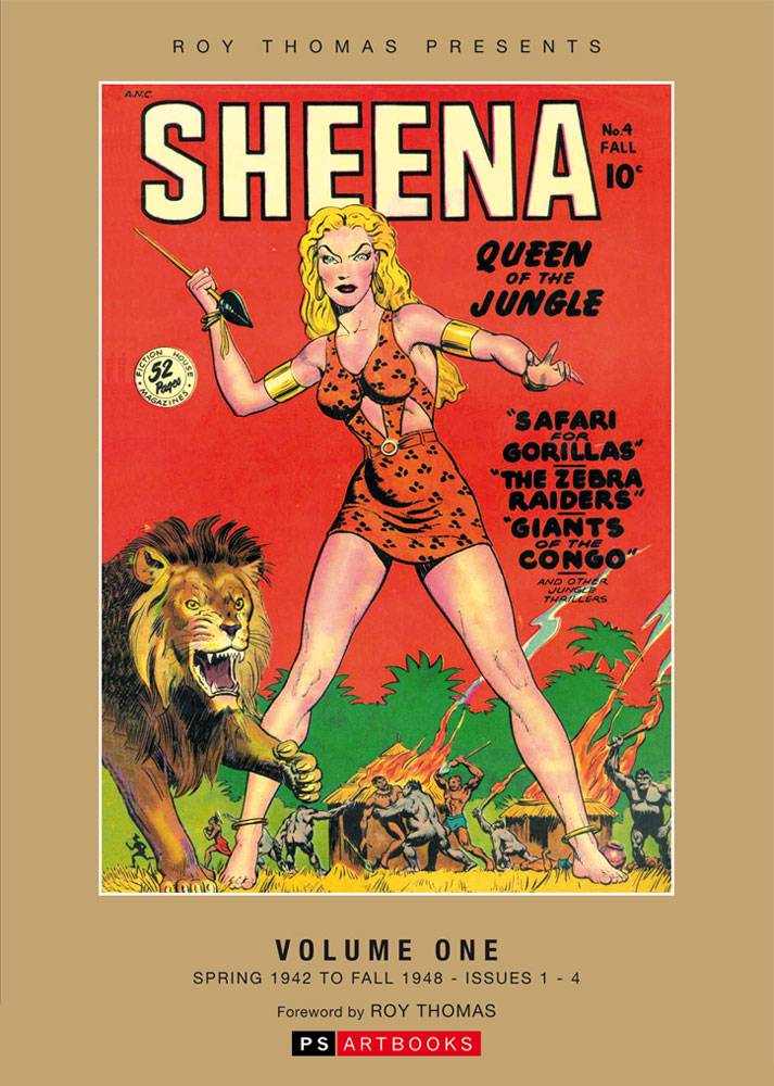 Roy Thomas Presents Sheena Queen of the Jungle Bk 1 HC NM