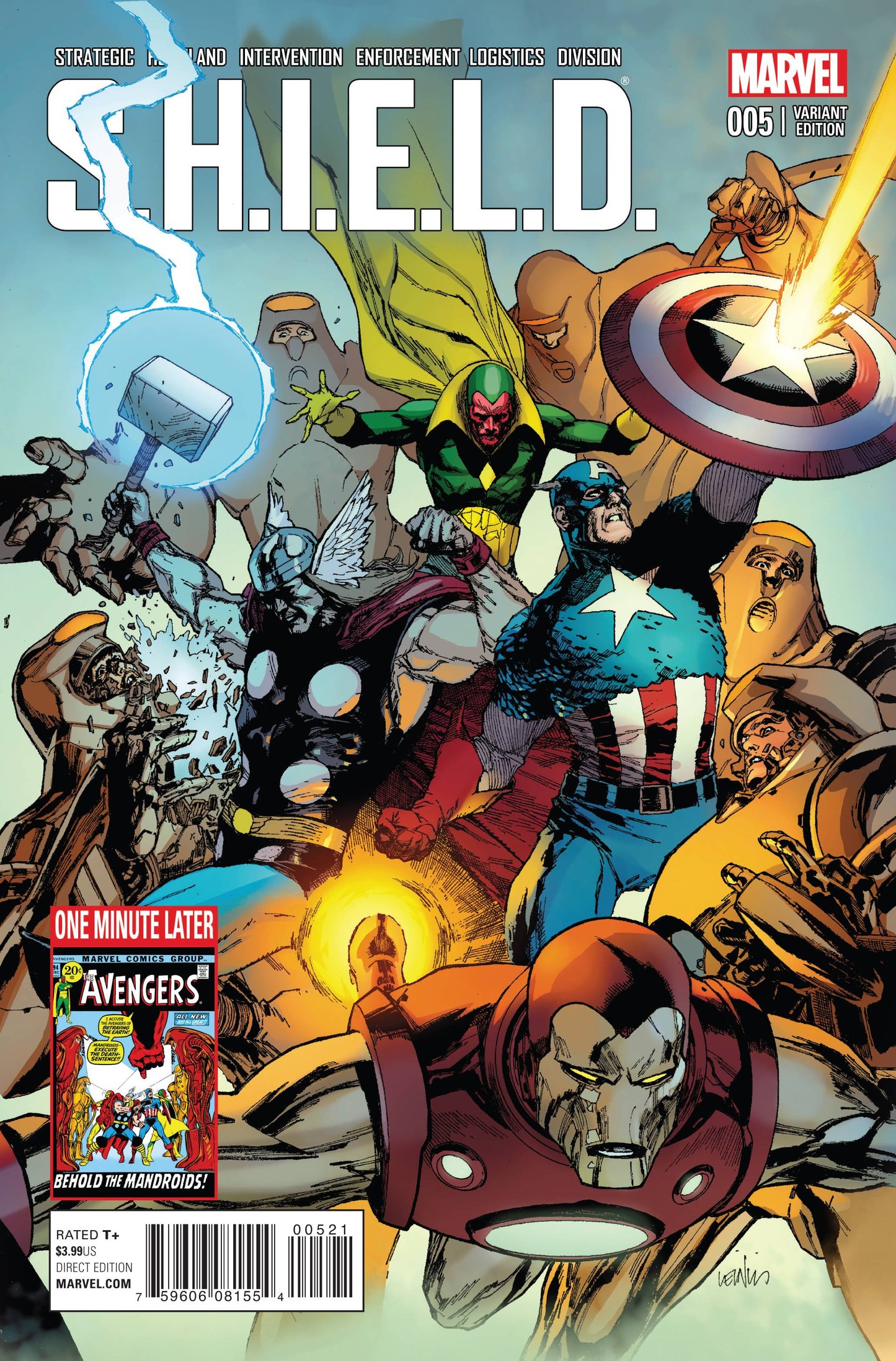 S.H.I.E.L.D. (4th Series) 5 Var A Comic Book NM