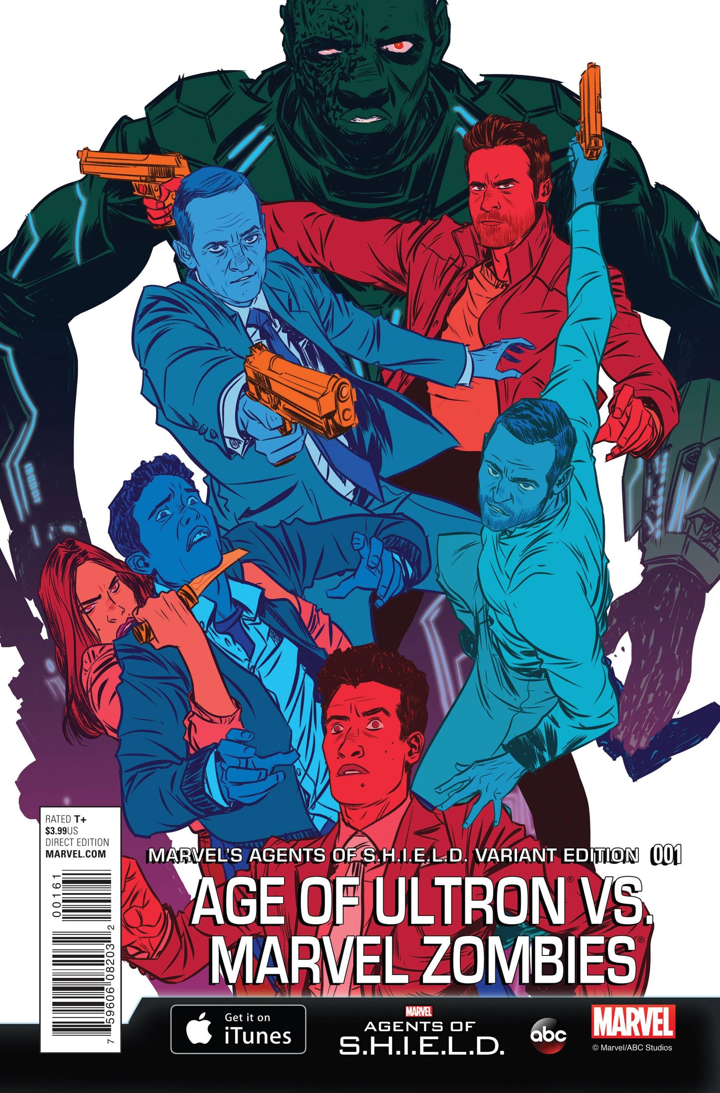 Age of Ultron vs. Marvel Zombies #1 1:15 Nathan Fox Marvel's Agents of S.H.I.E.L.D. Variant