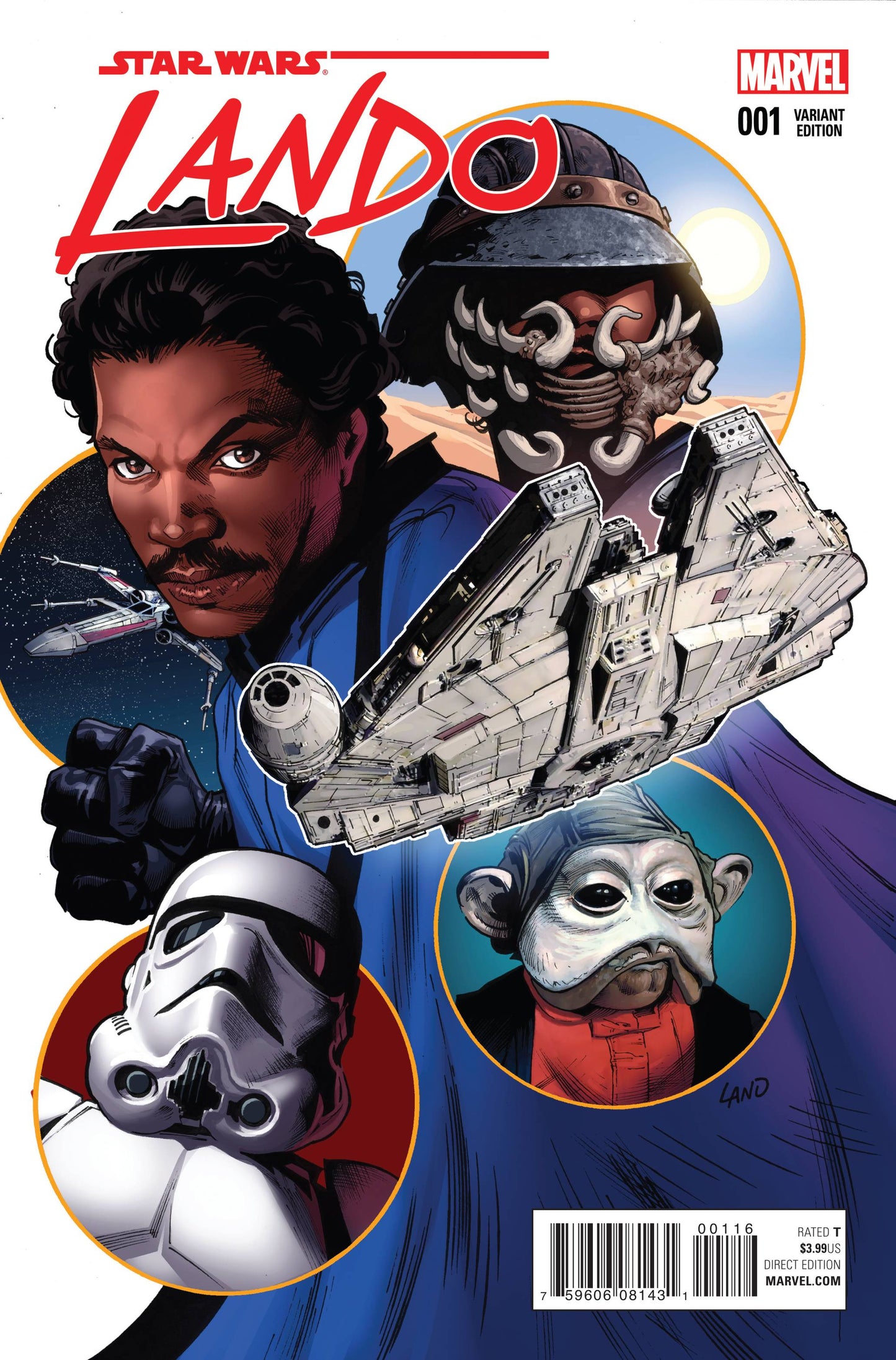 Lando 1 Var G Comic Book NM