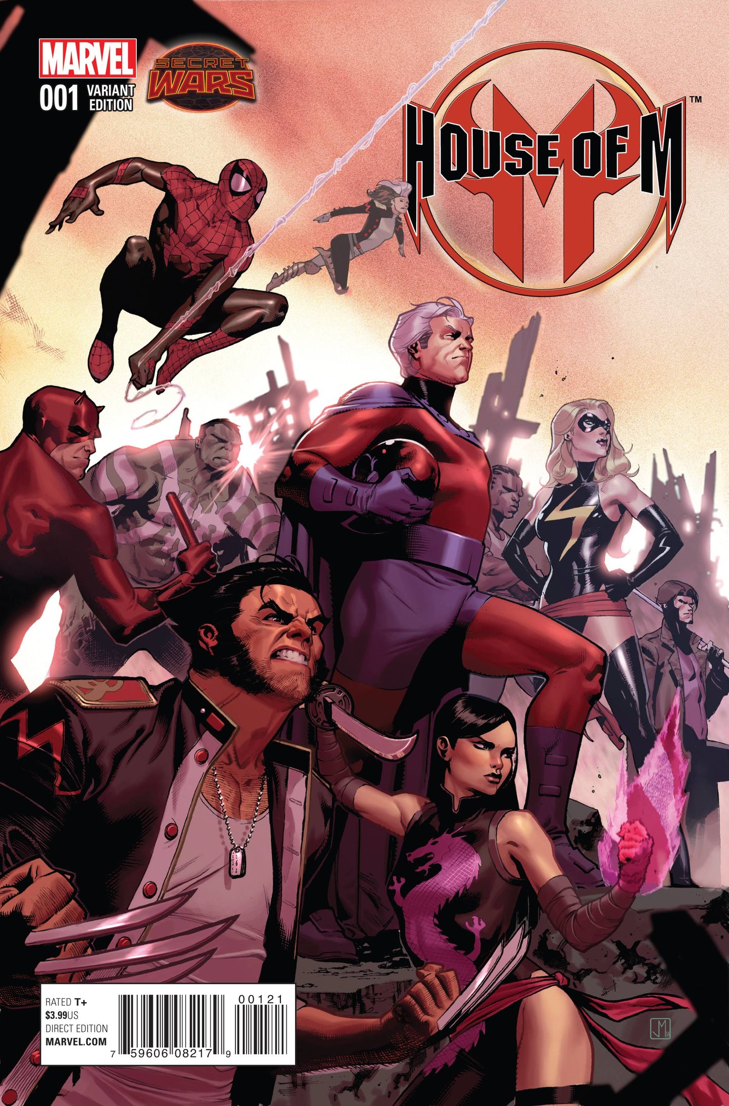 House of M #1 Jorge Molina Promo Variant