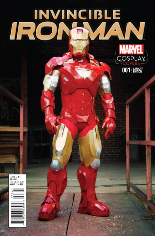 Invincible Iron Man #1 Cosplay Variant