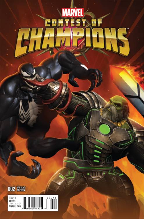 Contest of Champions #2 1:10 Gabriel Frizzera Game Variant