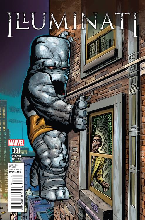 Illuminati #1 1:10 Jack Kirby Monster Variant