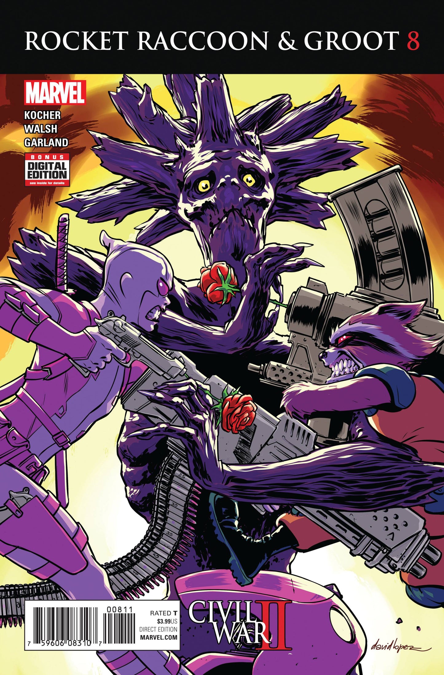 Rocket Raccoon & Groot 8 Comic Book NM