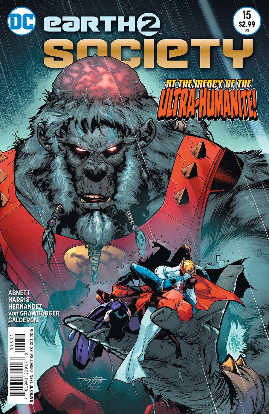 Earth 2: Society 15 Comic Book NM