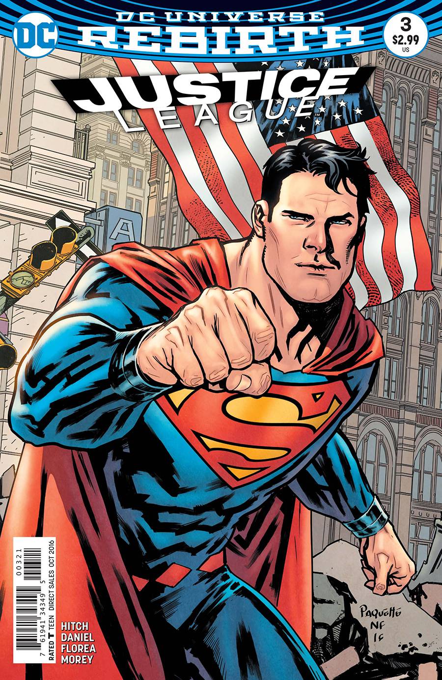 Justice League #3 Yanick Paquette Variant