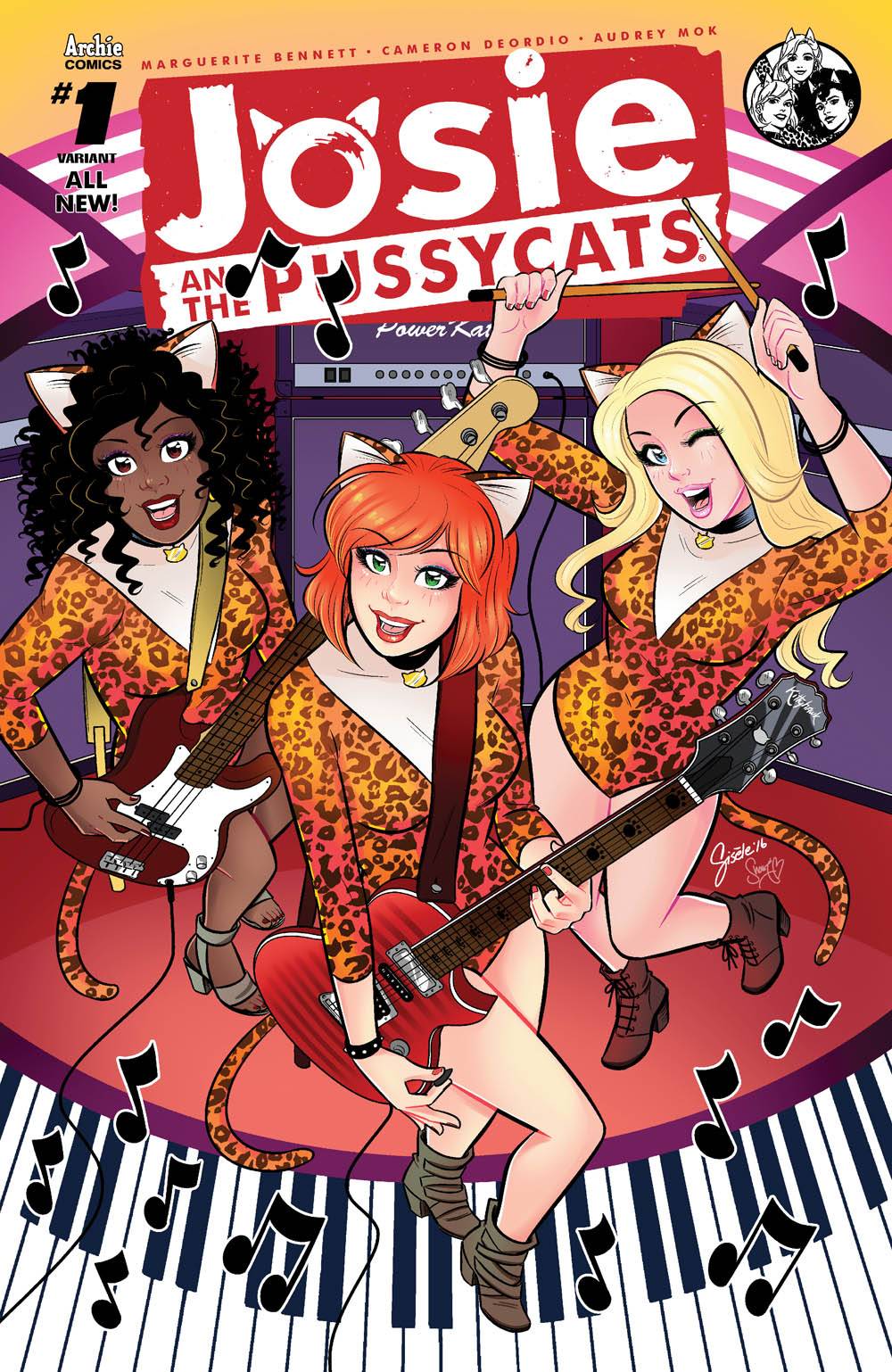 Josie and the Pussycats #1 Cover G Gisèle Lagacé & Shouri Variant