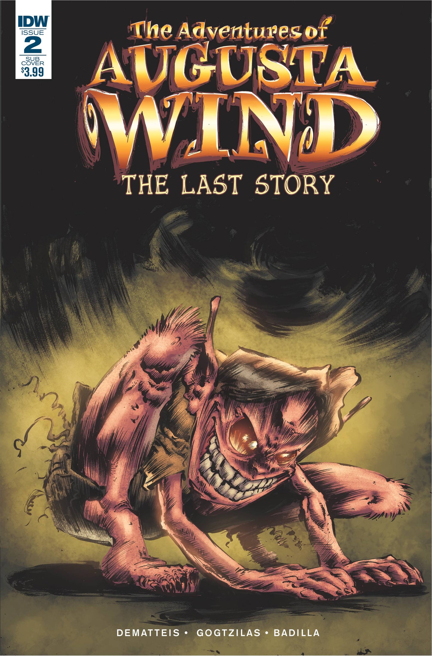 ADVENTURES OF AUGUSTA WIND LAST STORY #2 SUBSCRIPTION VAR