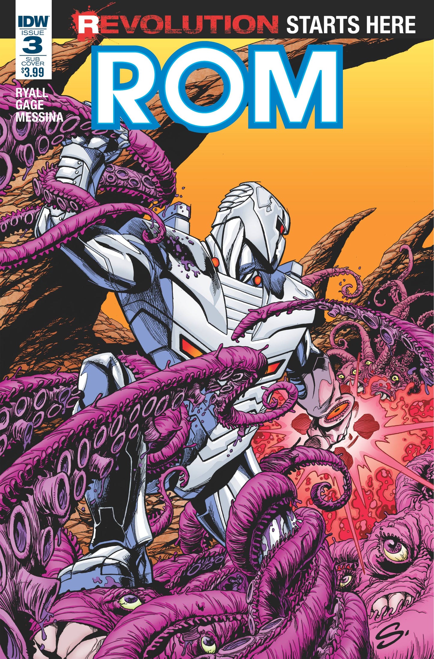 ROM (IDW) 3 Var A Comic Book NM