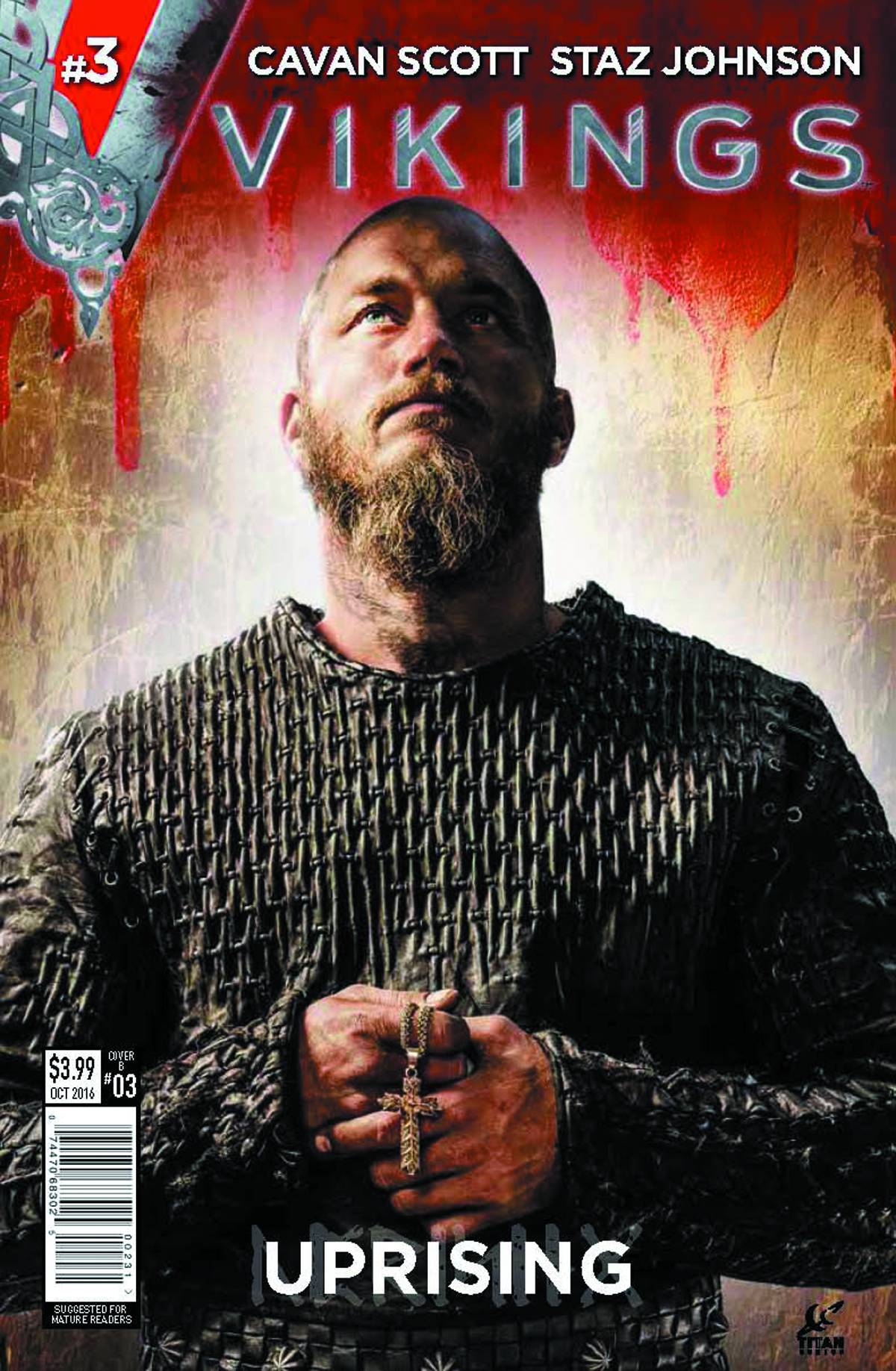 Vikings: Uprising 3 Var B Comic Book NM