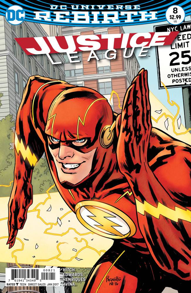 Justice League #8 Yanick Paquette Variant
