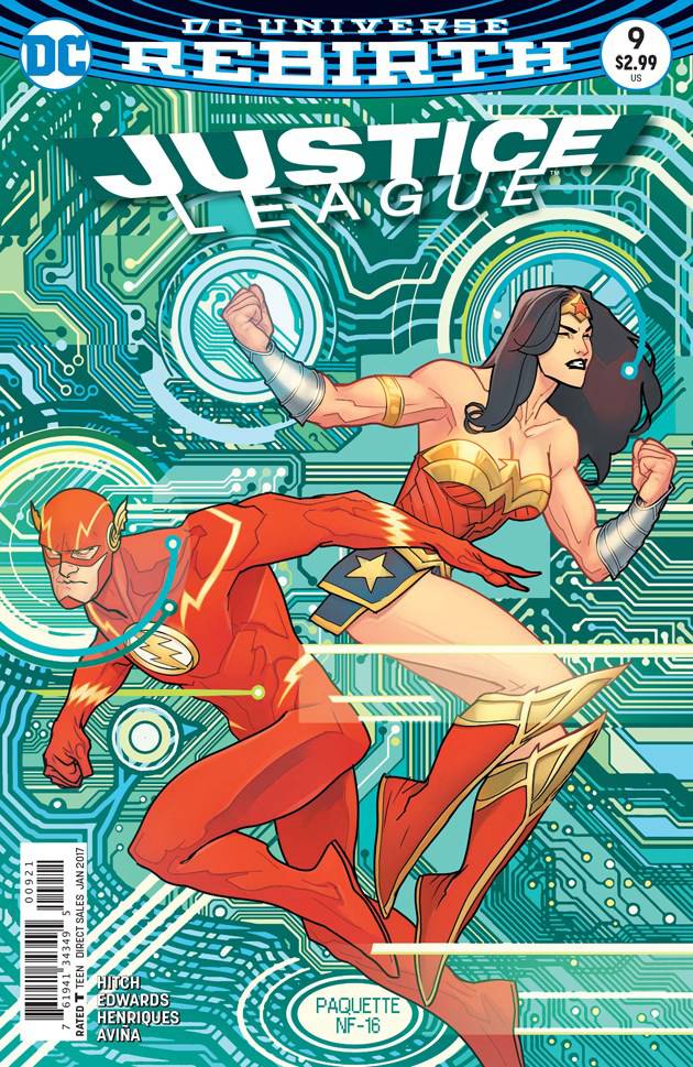 Justice League #9 Yanick Paquette Variant