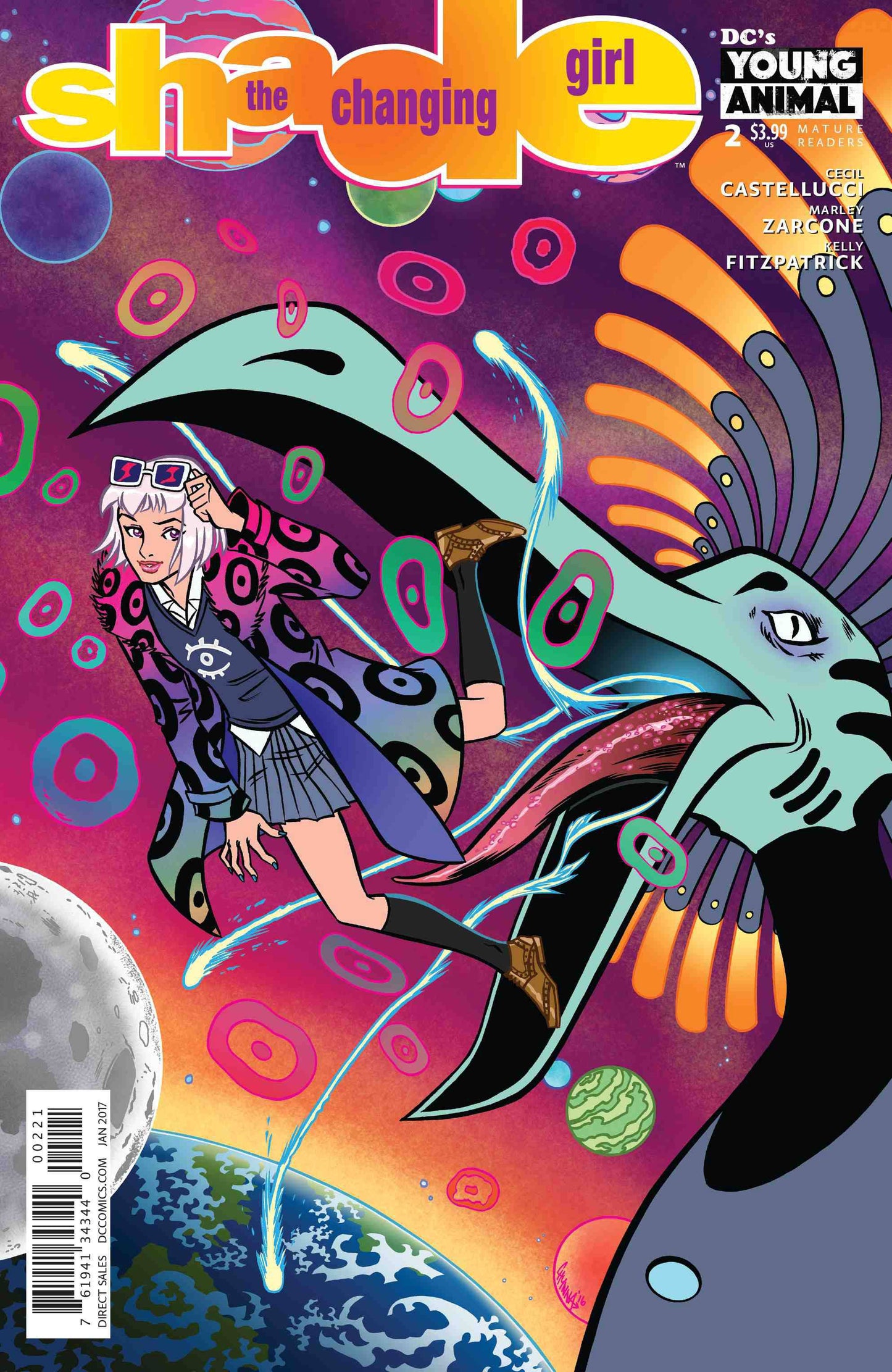 Shade Changing Girl 2 Var A Comic Book NM