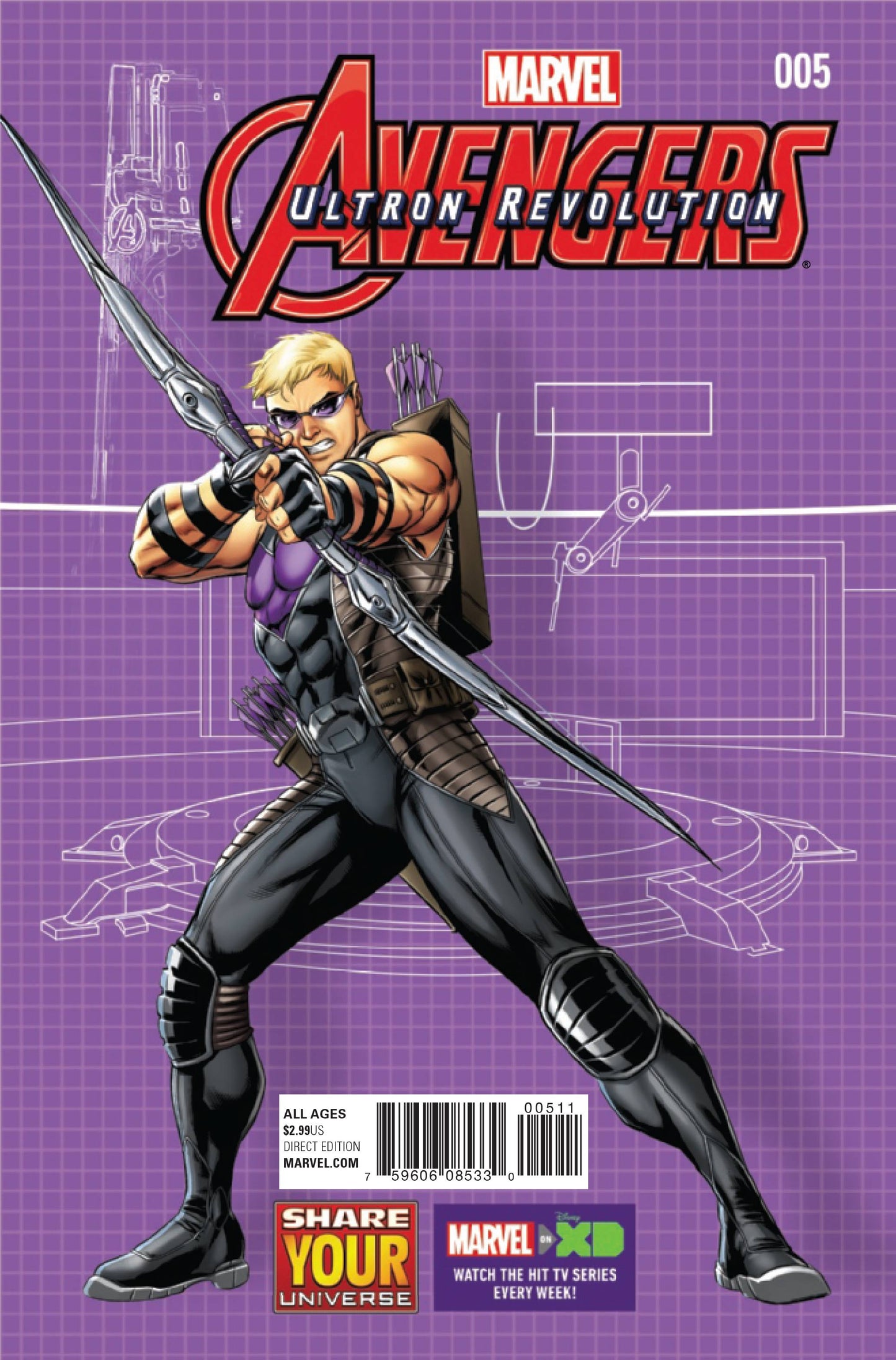 Marvel Universe Avengers: Ultron Revolution 5 Comic Book NM