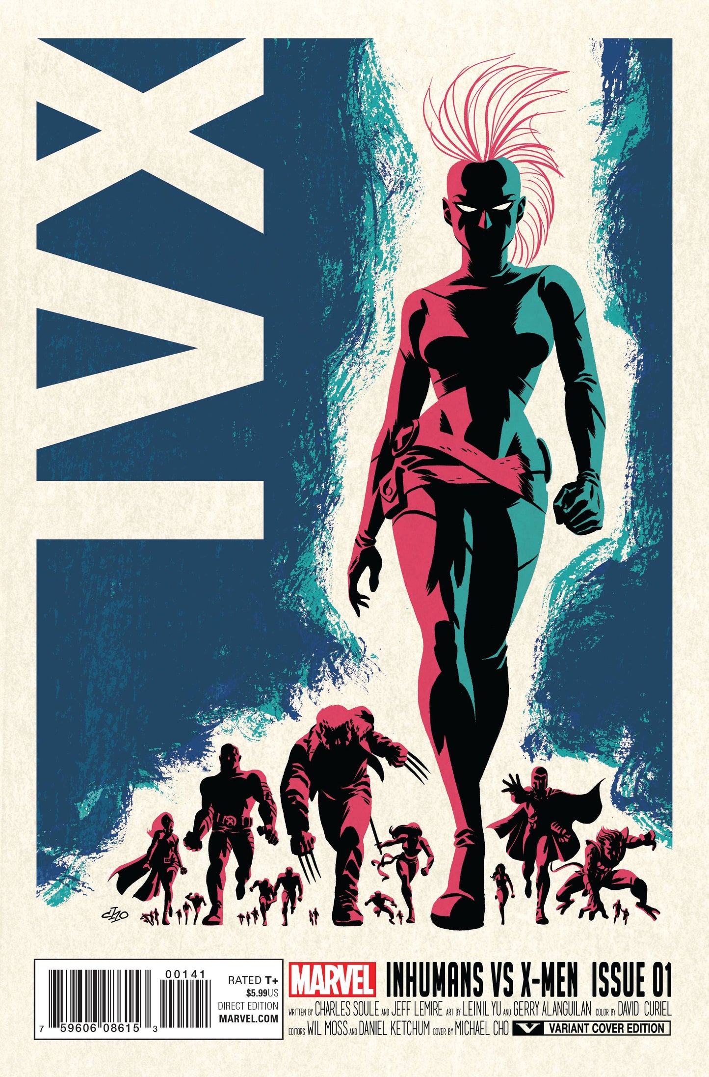 Inhumans vs. X-Men #1 Michael Cho Variant