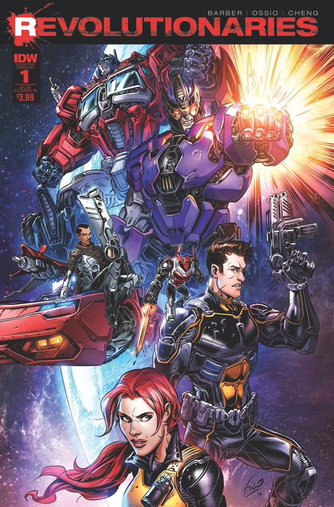 Revolutionaries 1 Var H Comic Book NM