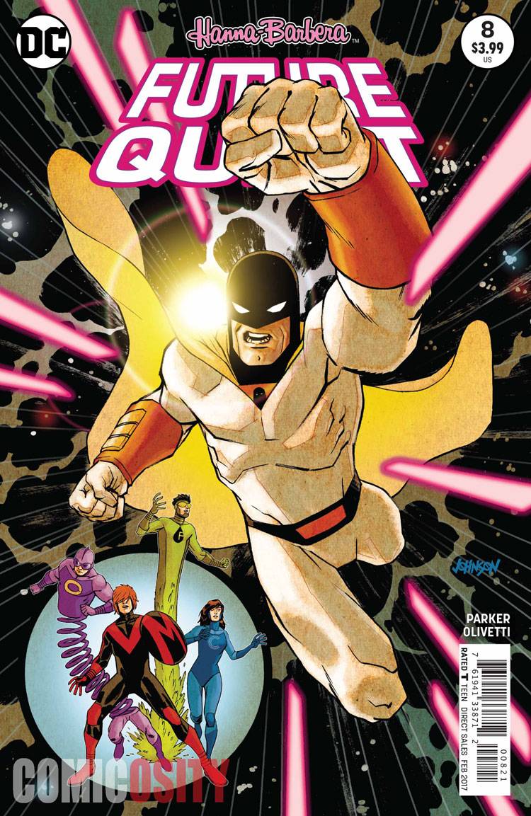 Future Quest #8 Dave Johnson Variant
