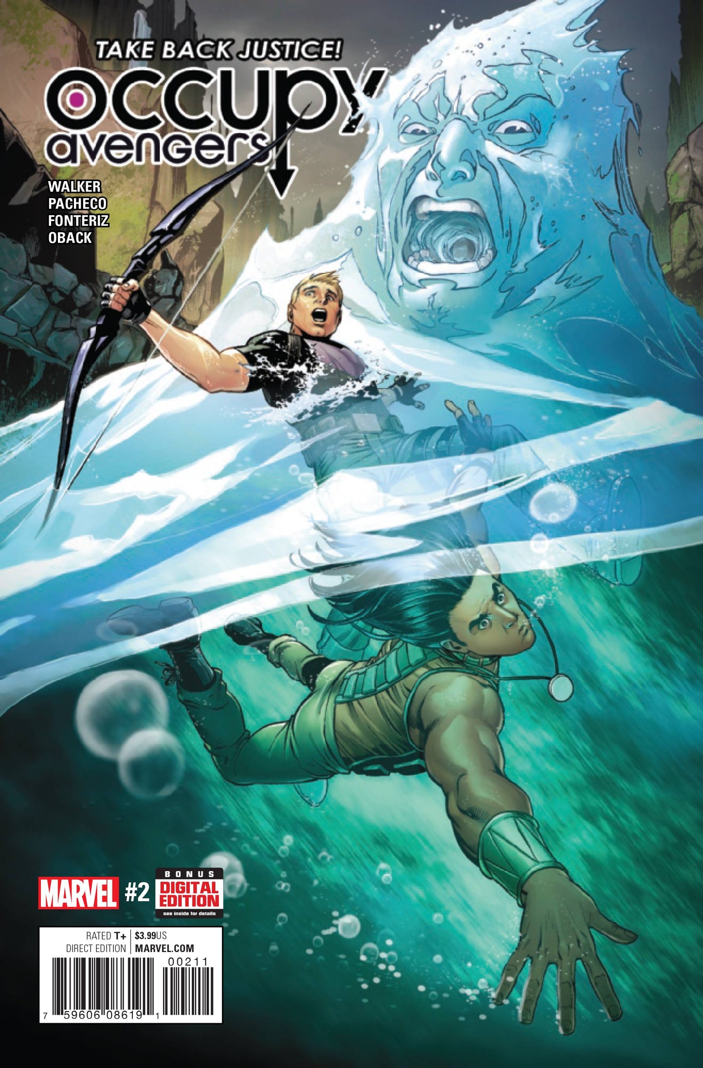 Occupy Avengers 2 Comic Book NM