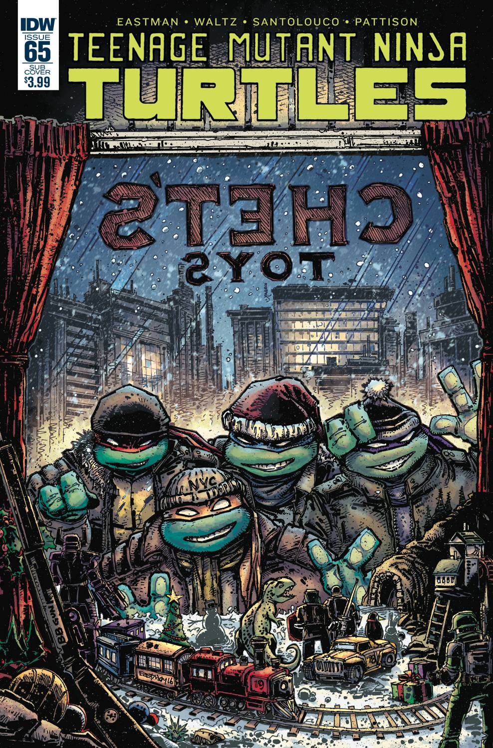 Teenage Mutant Ninja Turtles (5th Series) 65 Var A Comic Book NM