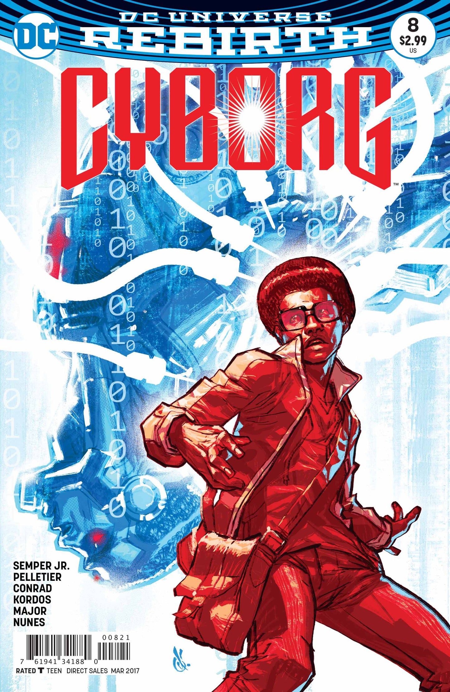 Cyborg #8 Carlos D'Anda Variant