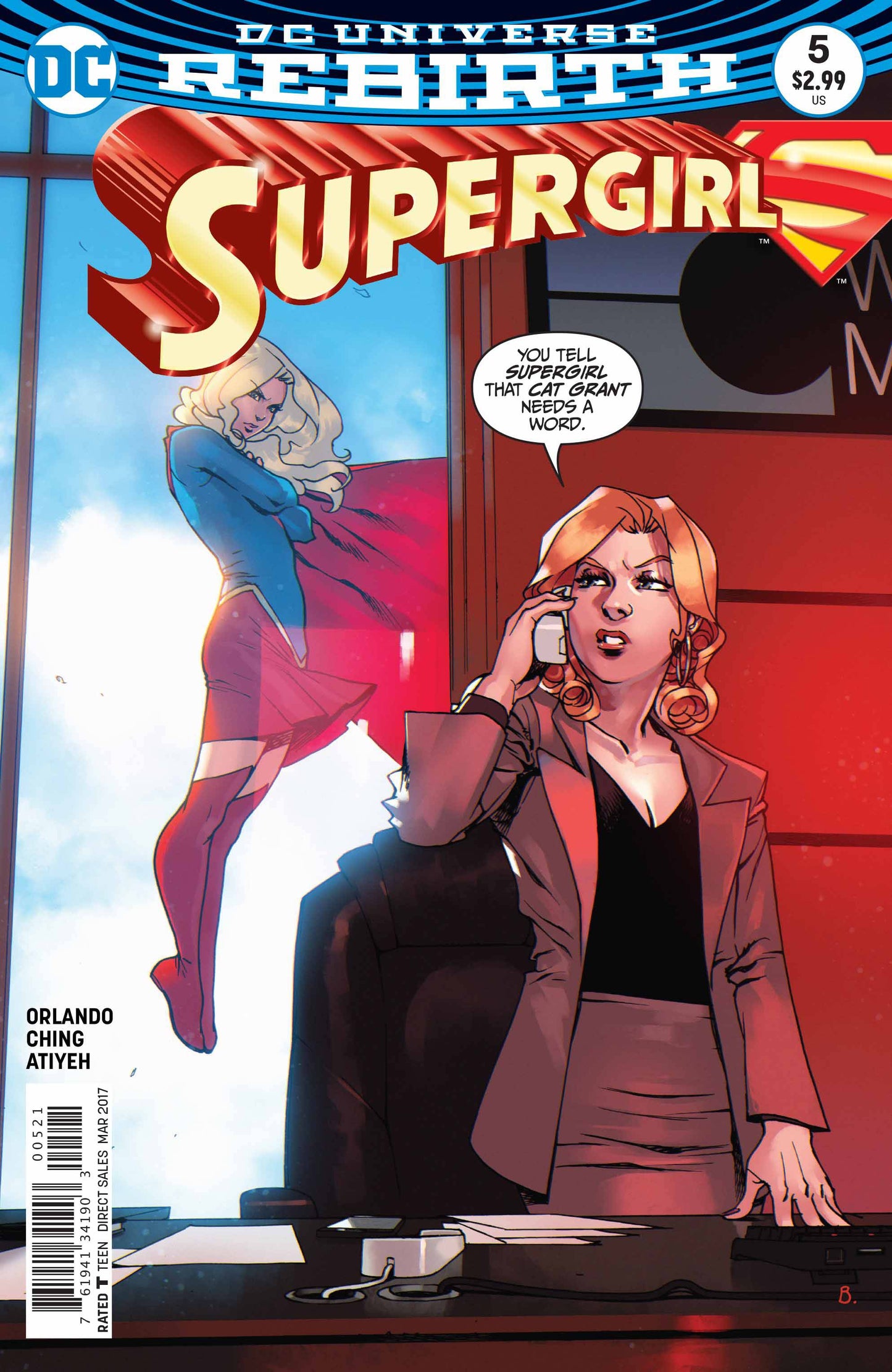 Supergirl (6th Series) 5 Var A Comic Book NM