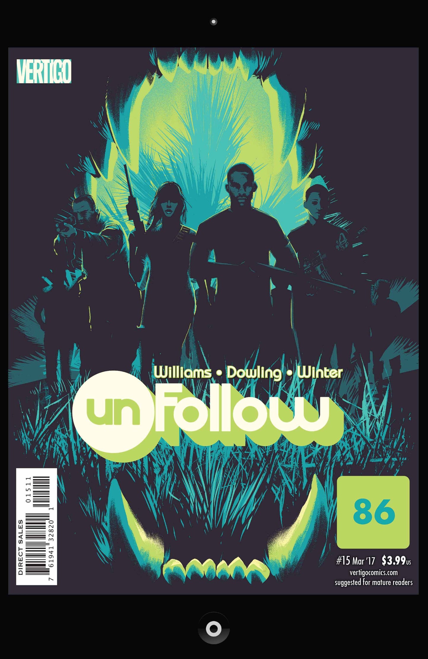 Unfollow 15 Comic Book NM