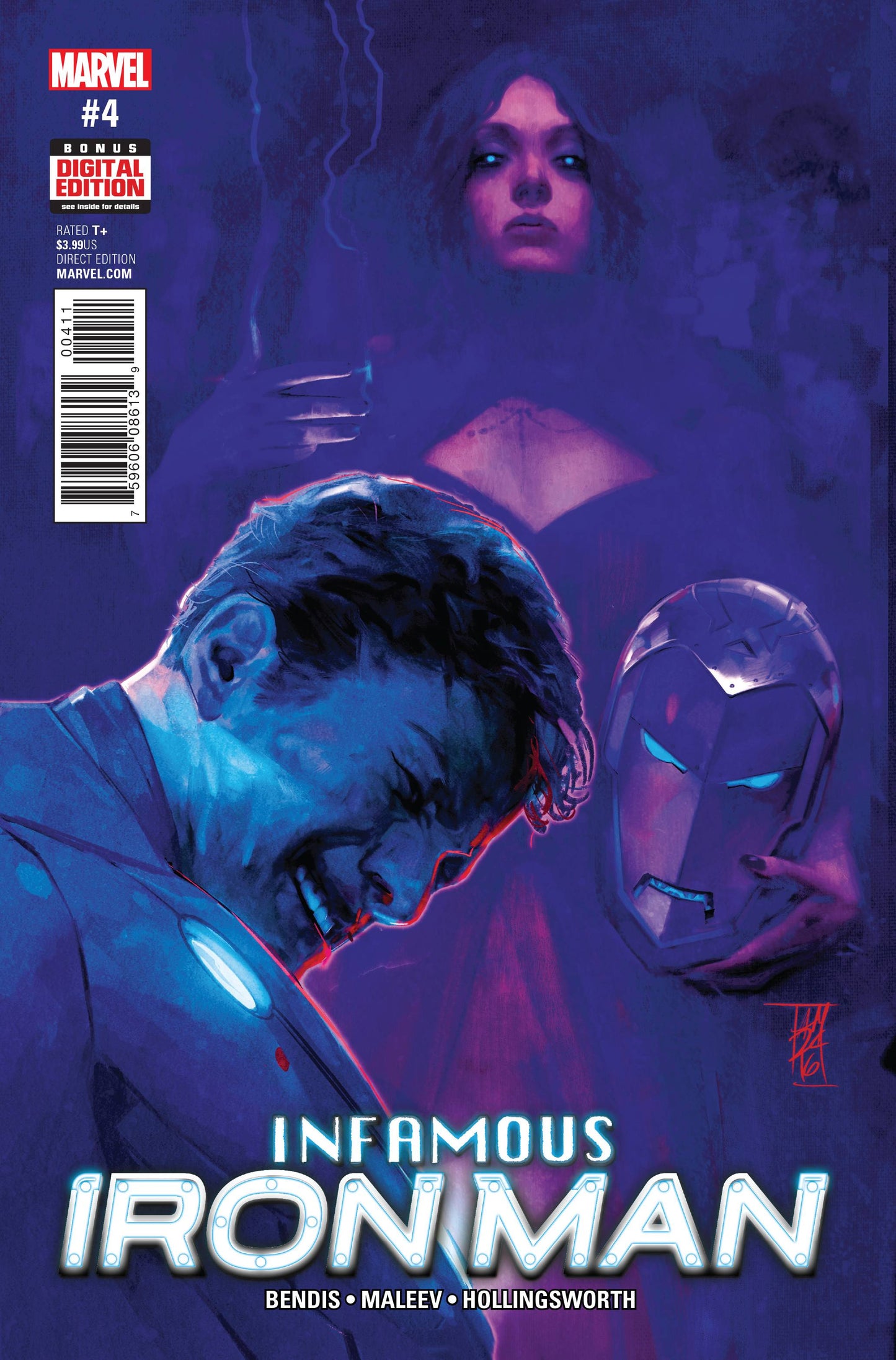 Infamous Iron Man 4 Comic Book NM