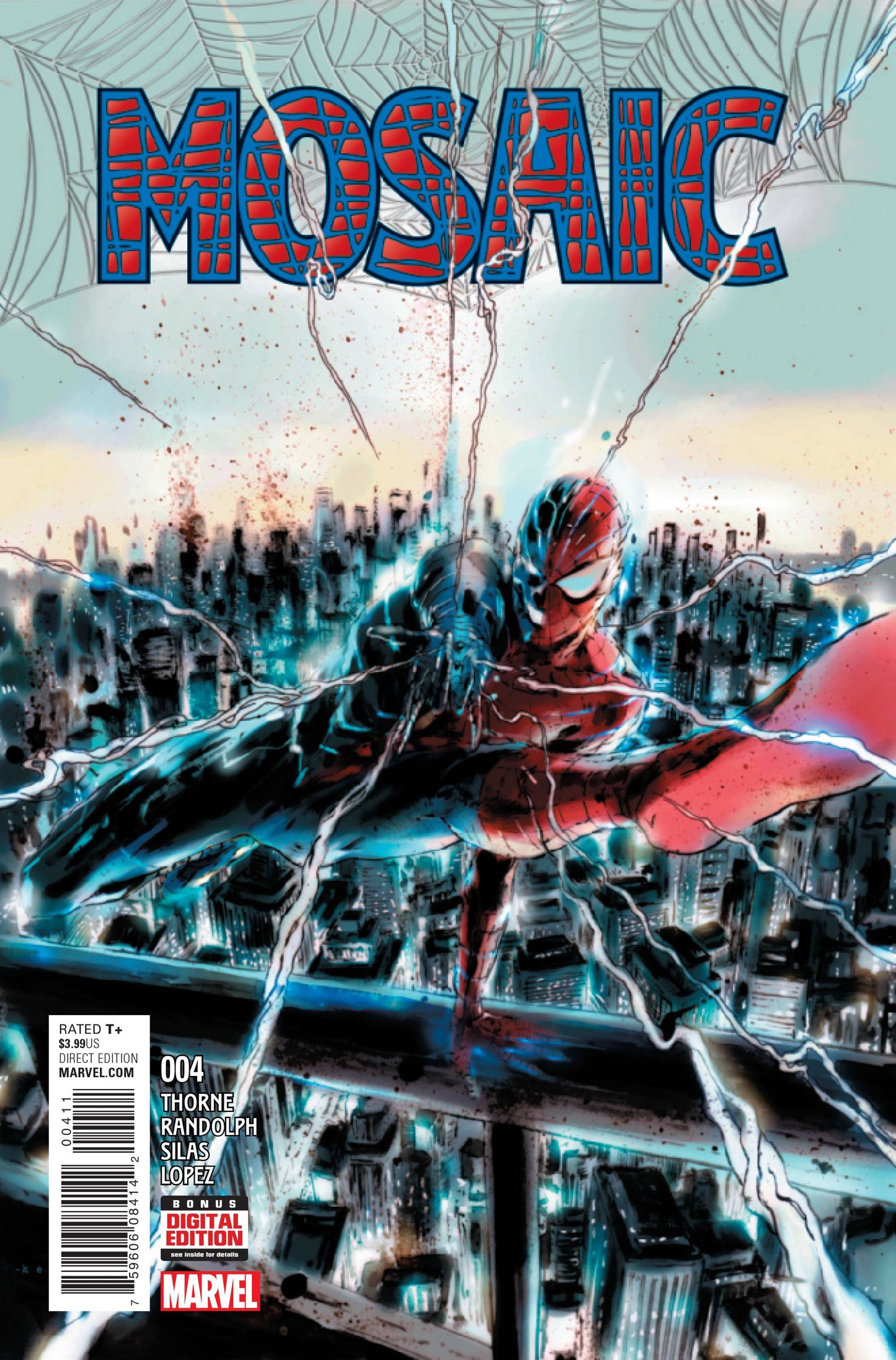 Mosaic (Marvel) 4 Comic Book NM