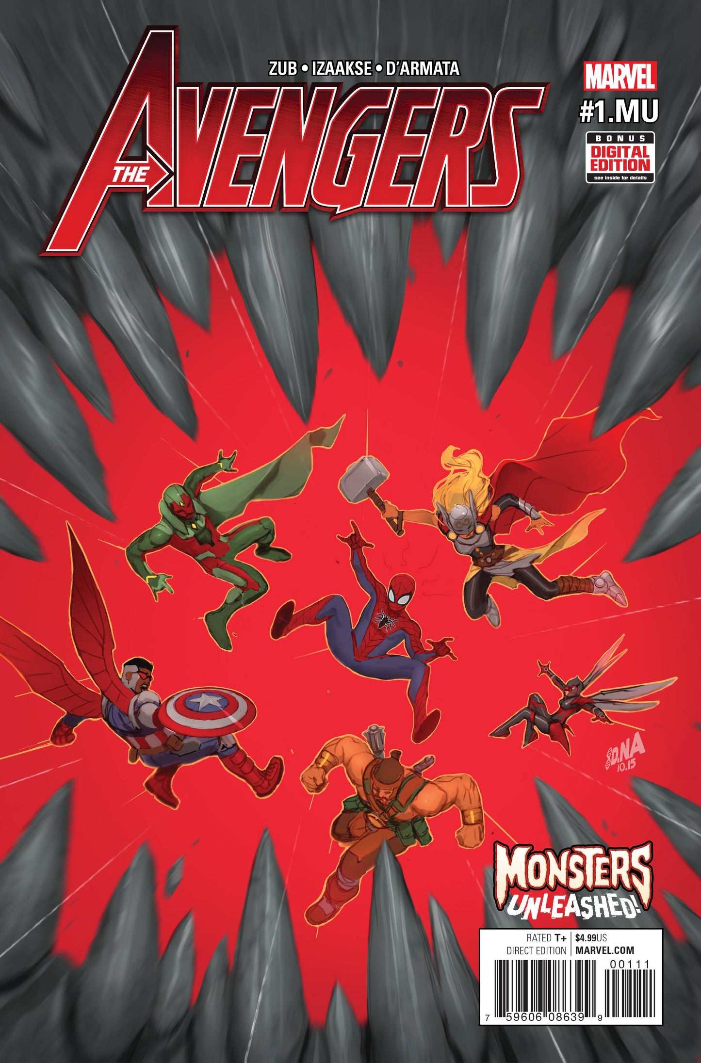 Avengers (7th Series) 1.2 Comic Book