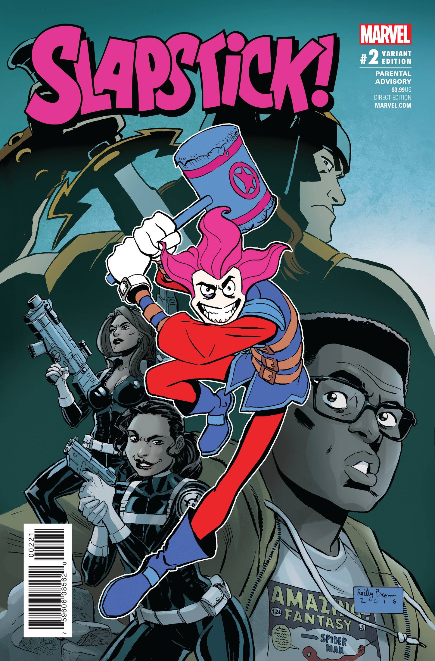 Slapstick (2nd Series) 2 Var A Comic Book NM