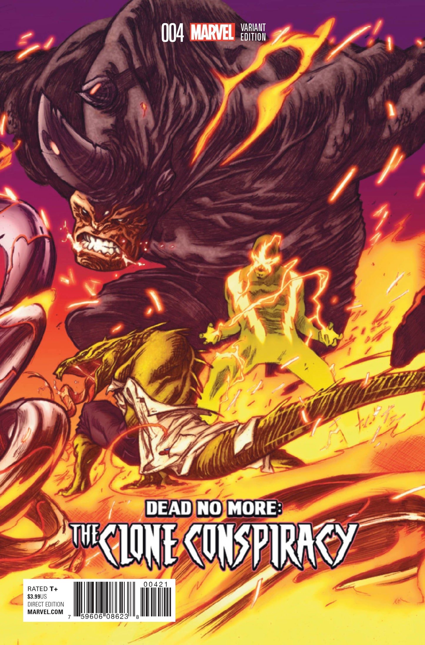 Dead No More: The Clone Conspiracy #4 Alexander Lozano Connecting Variant