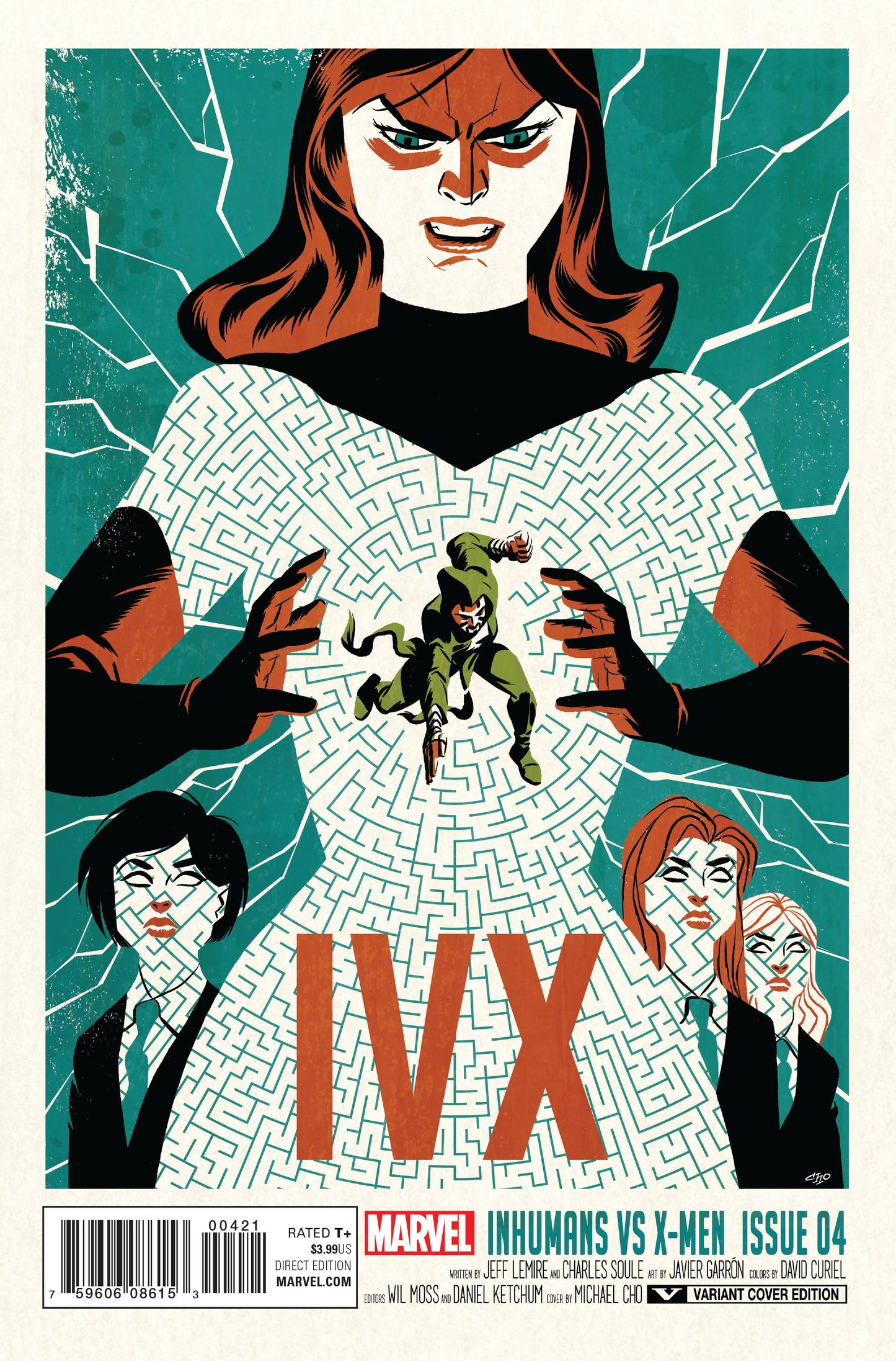 Inhumans vs. X-Men #4 Michael Cho Variant